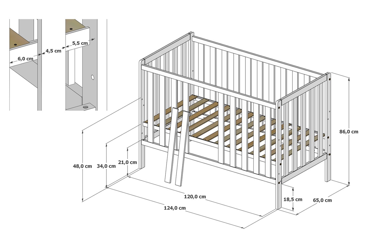 lozeczko_bambi_120_70_wymiary